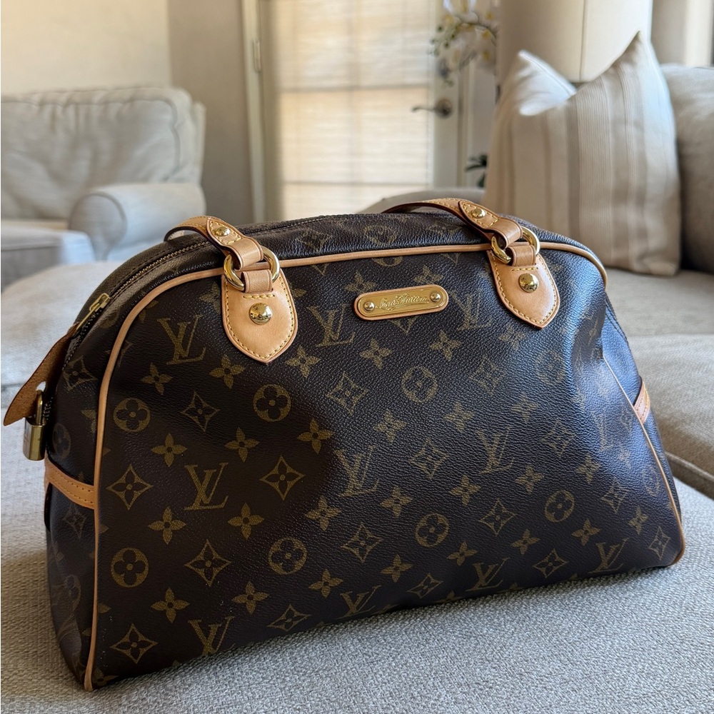 Authentic Louis Vuitton Montorgueil GM
